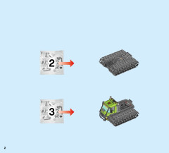 LEGO 60122 instructions page 2 – build guide