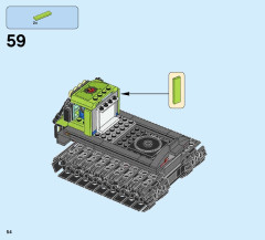 LEGO 60122 instructions page 54 – build guide
