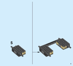 LEGO 60122 instructions page 9 – build guide