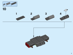 LEGO 60124 instructions page 9 – build guide