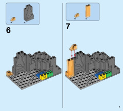 LEGO 60124 instructions page 7 – build guide