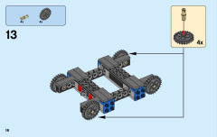LEGO 60124 instructions page 16 – build guide
