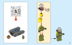 LEGO 60124 instructions page 3 – build guide