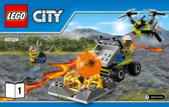 LEGO 60124 instructions page 1 – build guide