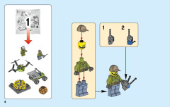 LEGO 60124 instructions page 4 – build guide