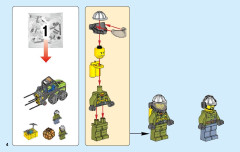 LEGO 60125 instructions page 4 – build guide