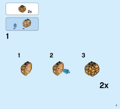LEGO 60125 instructions page 3 – build guide
