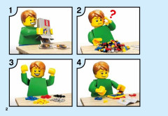 LEGO 60126 instructions page 2 – build guide