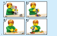 LEGO 60128 instructions page 2 – build guide