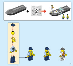 LEGO 60129 instructions page 3 – build guide