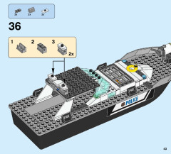 LEGO 60129 instructions page 43 – build guide