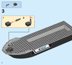 LEGO 60129 instructions page 6 – build guide