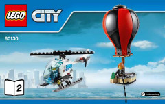 LEGO 60130 instructions page 1 – build guide