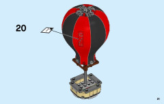 LEGO 60130 instructions page 21 – build guide