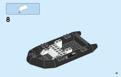 LEGO 60130 instructions page 23 – build guide
