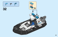 LEGO 60130 instructions page 43 – build guide