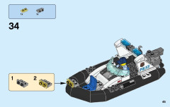 LEGO 60130 instructions page 45 – build guide