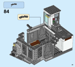 LEGO 60130 instructions page 33 – build guide