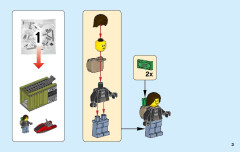 LEGO 60131 instructions page 3 – build guide