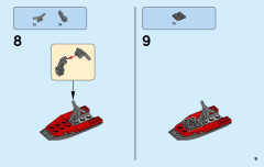 LEGO 60131 instructions page 9 – build guide