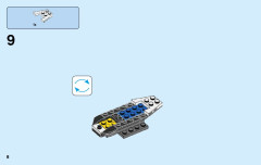 LEGO 60131 instructions page 8 – build guide