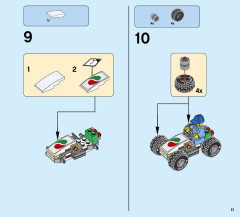 LEGO 60132 instructions page 11 – build guide