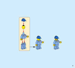 LEGO 60132 instructions page 3 – build guide