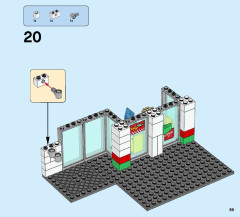 LEGO 60132 instructions page 85 – build guide