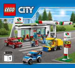 LEGO 60132 instructions page 1 – build guide