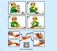 LEGO 60132 instructions page 2 – build guide