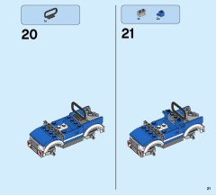 LEGO 60132 instructions page 21 – build guide