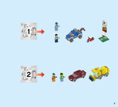 LEGO 60132 instructions page 3 – build guide