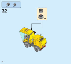 LEGO 60132 instructions page 74 – build guide