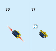 LEGO 60132 instructions page 77 – build guide