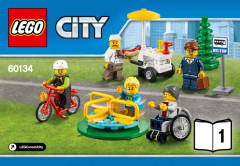 LEGO 60134 instructions page 1 – build guide