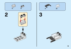 LEGO 60134 instructions page 9 – build guide