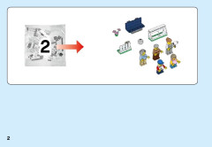 LEGO 60134 instructions page 2 – build guide