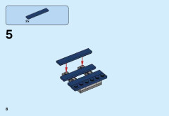 LEGO 60134 instructions page 8 – build guide