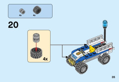 LEGO 60136 instructions page 35 – build guide