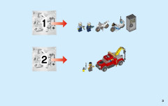 LEGO 60137 instructions page 3 – build guide