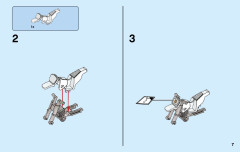 LEGO 60137 instructions page 7 – build guide