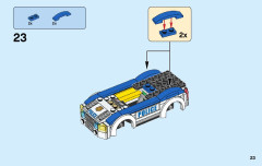 LEGO 60138 instructions page 23 – build guide