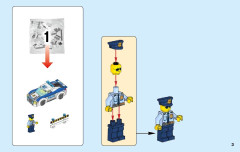 LEGO 60138 instructions page 3 – build guide