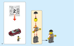 LEGO 60138 instructions page 2 – build guide