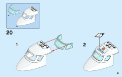 LEGO 60138 instructions page 21 – build guide