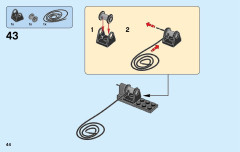 LEGO 60138 instructions page 44 – build guide