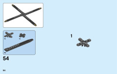 LEGO 60138 instructions page 54 – build guide