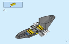 LEGO 60138 instructions page 9 – build guide