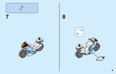 LEGO 60139 instructions page 9 – build guide