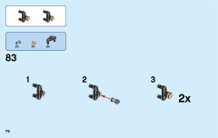 LEGO 60139 instructions page 78 – build guide